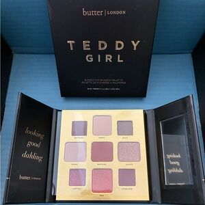 Butter London Teddy Girl Eyeshadow Palette $33 MSRP FULL SIZE New in Box!